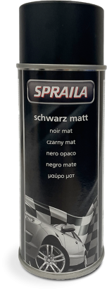 Laque acrylique Noire spralia